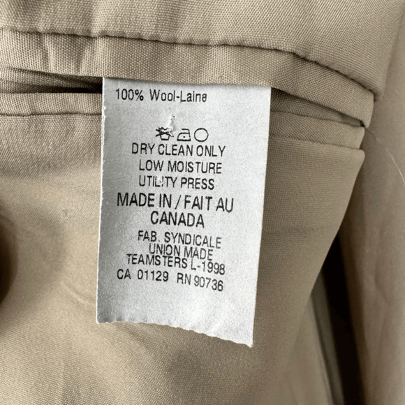 Lauren Ralph Lauren Mens Wool Sport Coat Blazer 44L  Academia - Picture 9 of 12